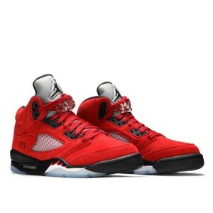 EUC Air Jordan 5 Retro GS 'Raging Bull' 4Y